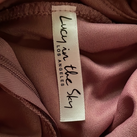 Lucy in the Sky Marcia Dress in pink size large - Picture 3 of 4